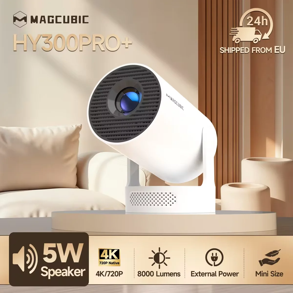 Projektor Magcubic HY300 Pro+ 4K 8000 lm