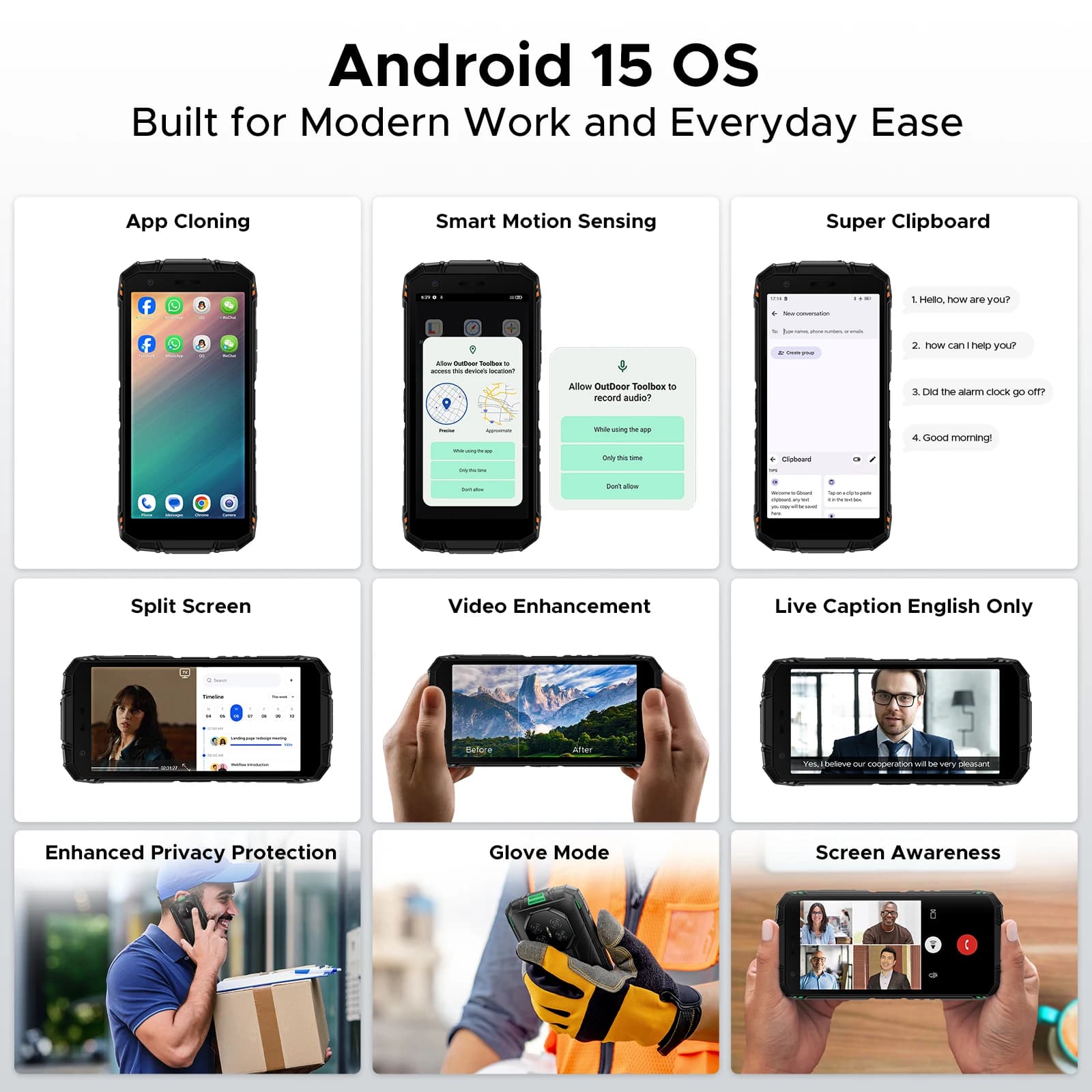 Telefon Doogee Fire 3, 8350mAh, 12GB RAM - 7