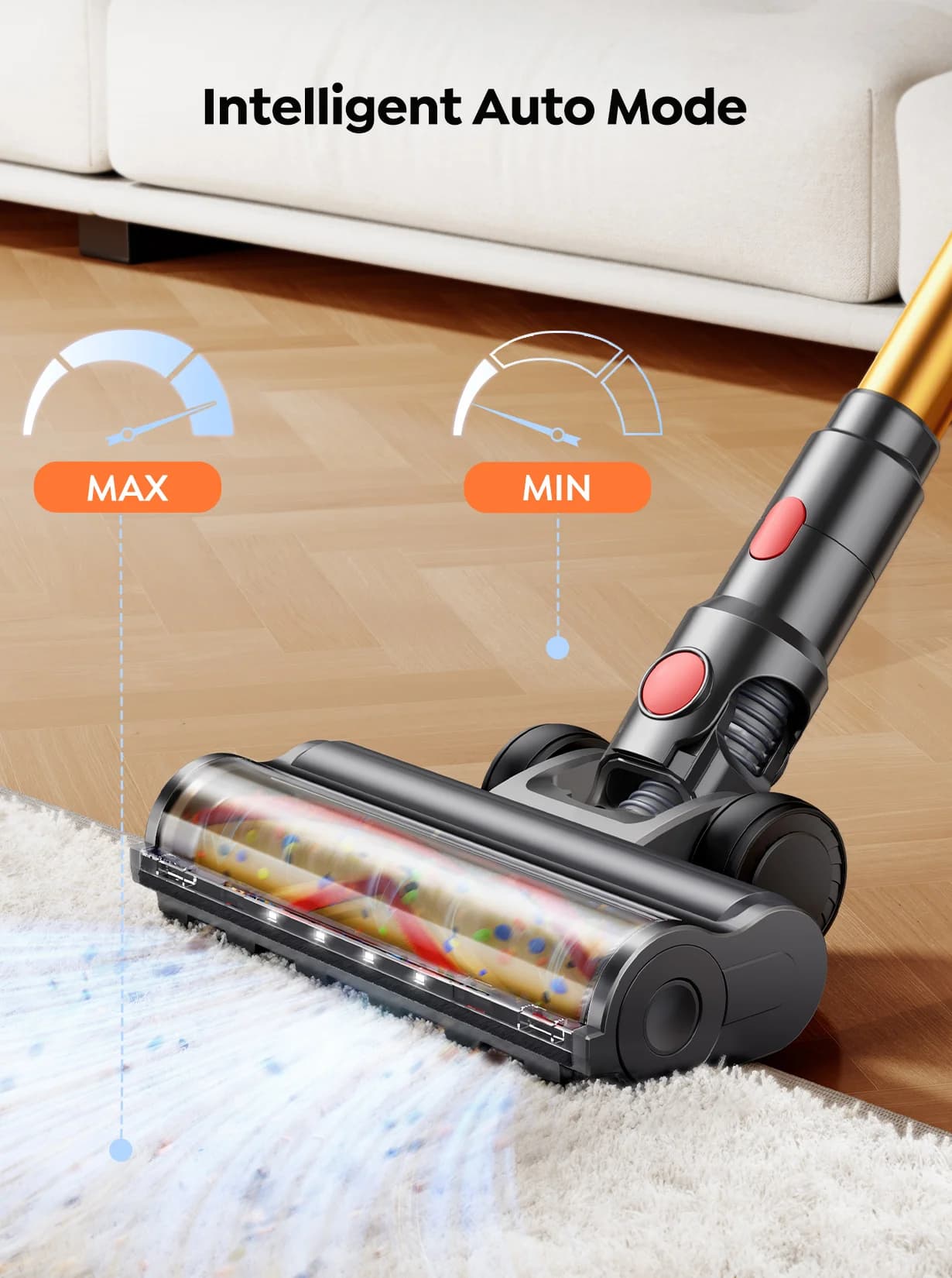 Odkurzacz bezprzewodowy BUTURE VC90 600W - 4