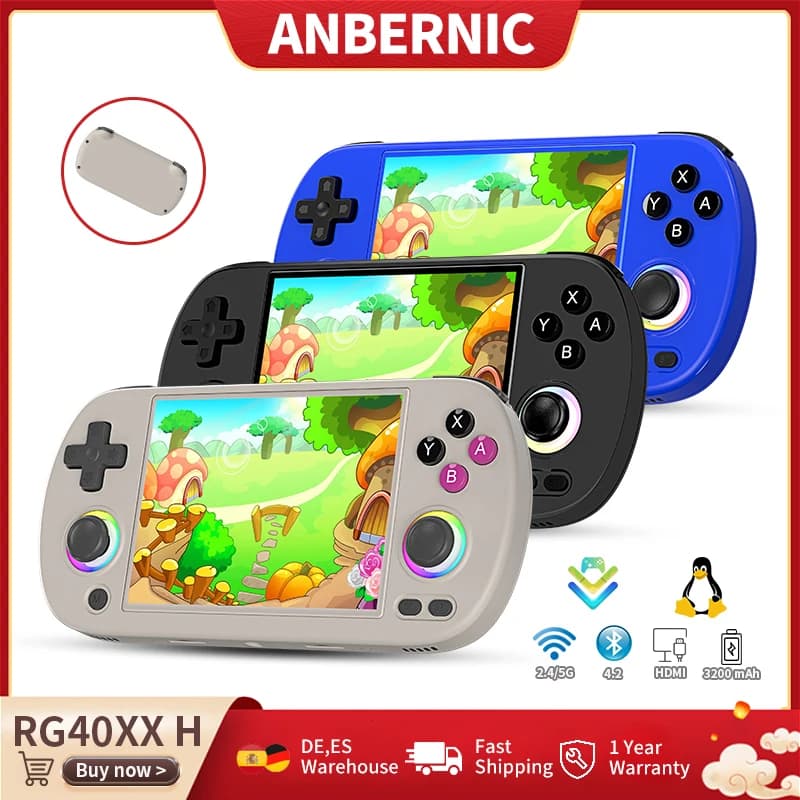 Anbernic RG40XX H - przenośna konsola retro