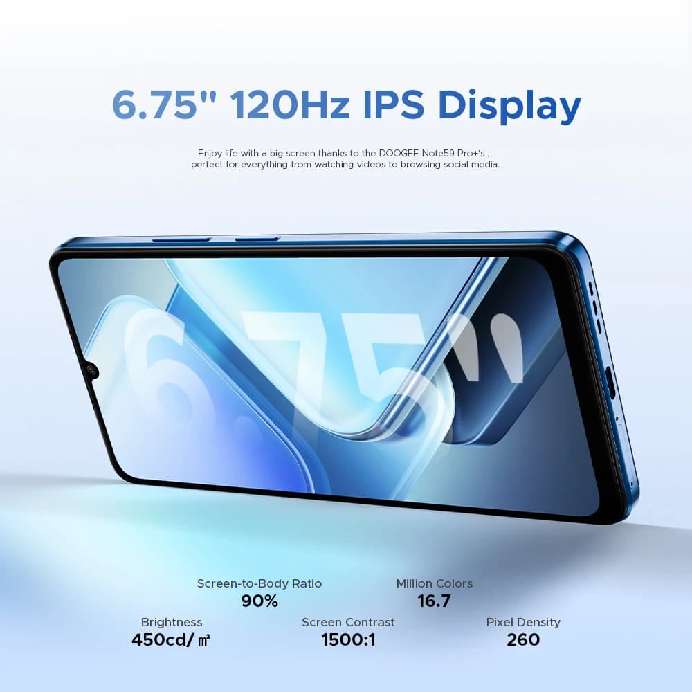 DOOGEE Note59 Pro+ 5G 12GB 512GB - 4