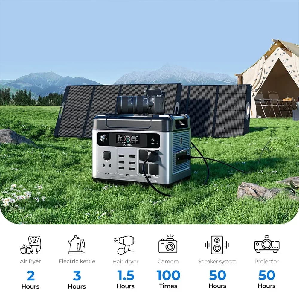 Oukitel P2001E Plus - Stacja zasilania 2400W - 6