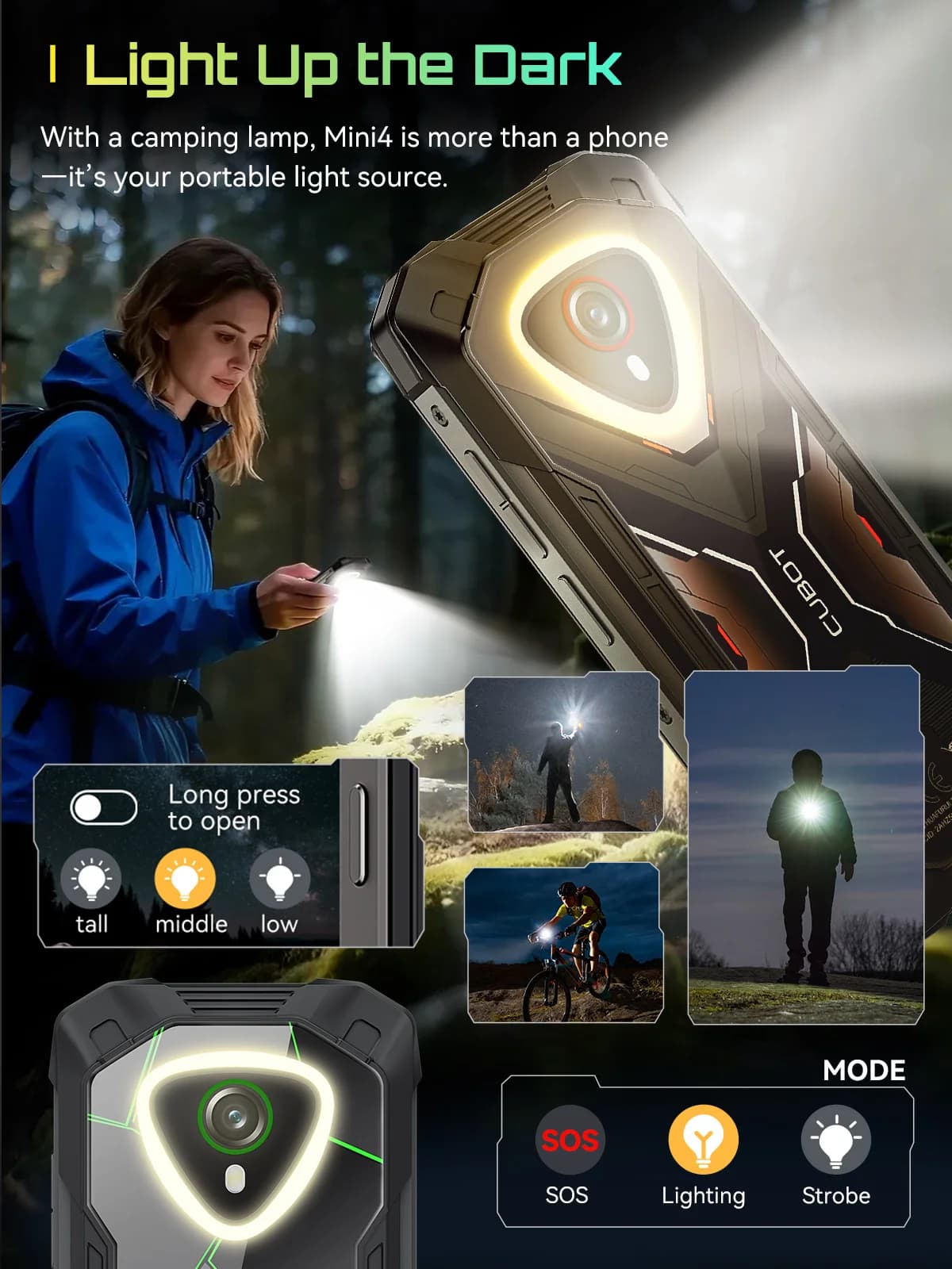 Cubot KingKong MINI 4 - kompaktowy smartfon 4,7" - 6