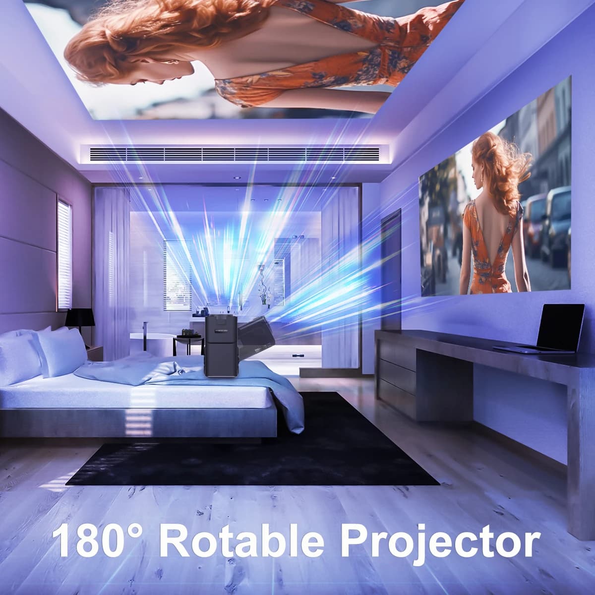 Mini projektor 4K Magcubic HY320 Android - 7