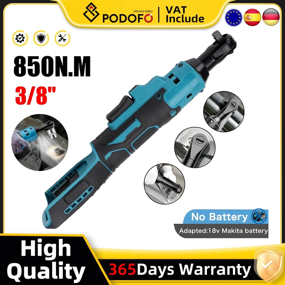 Klucz udarowy akumulatorowy 3/8" do baterii Makita