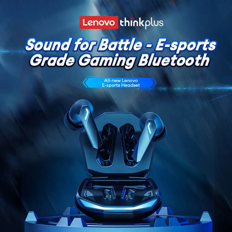 Słuchawki gamingowe Lenovo GM2 Pro Bluetooth - 4