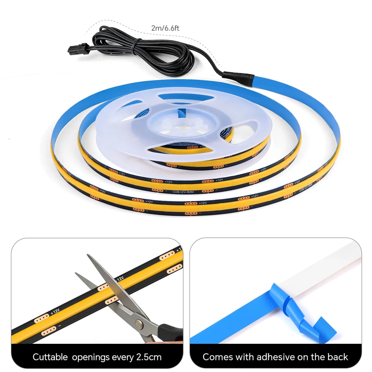 Ściemniacz dotykowy do taśm LED COB 12V - 7