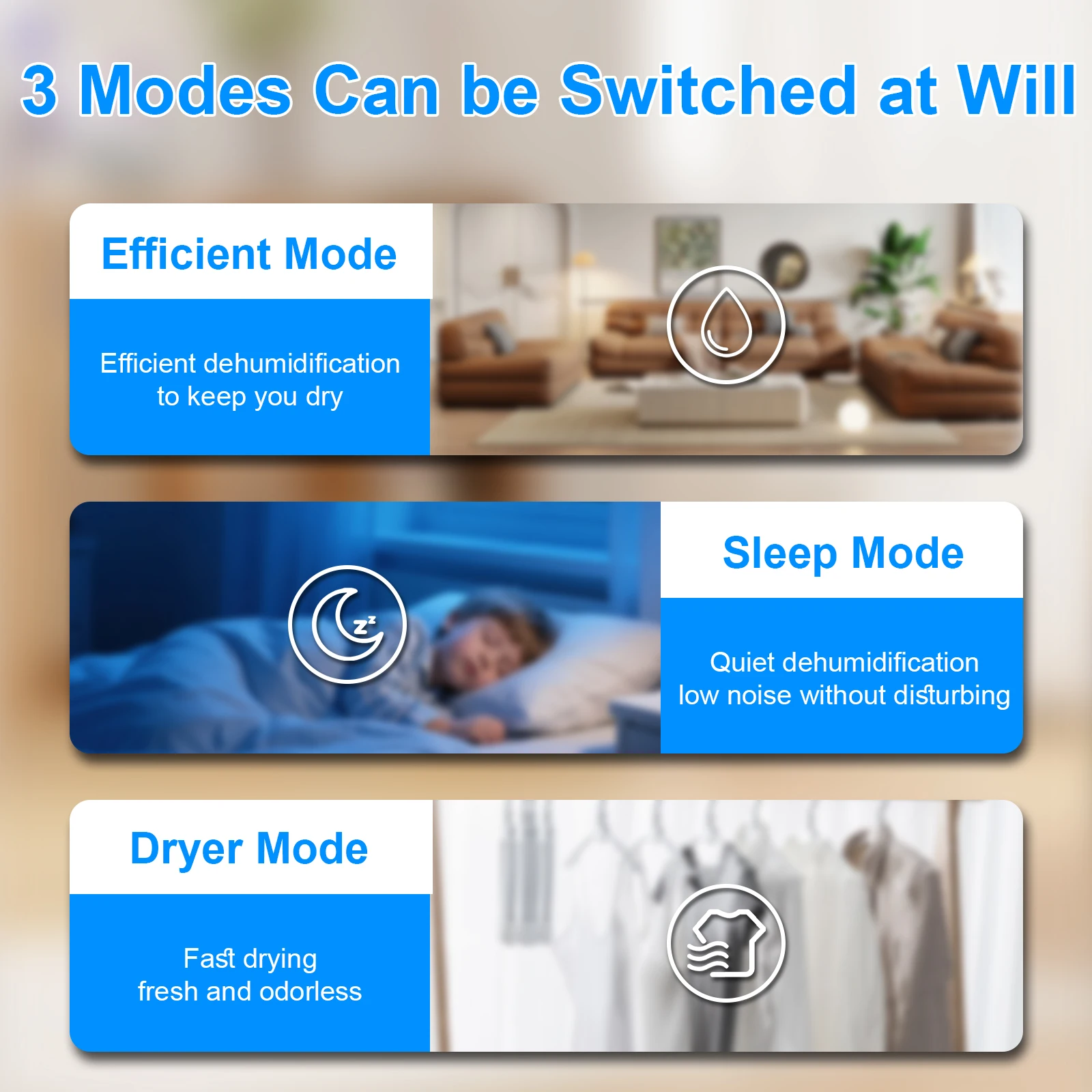 Oczyszczacz powietrza i osuszacz 3L LOEFME - 5