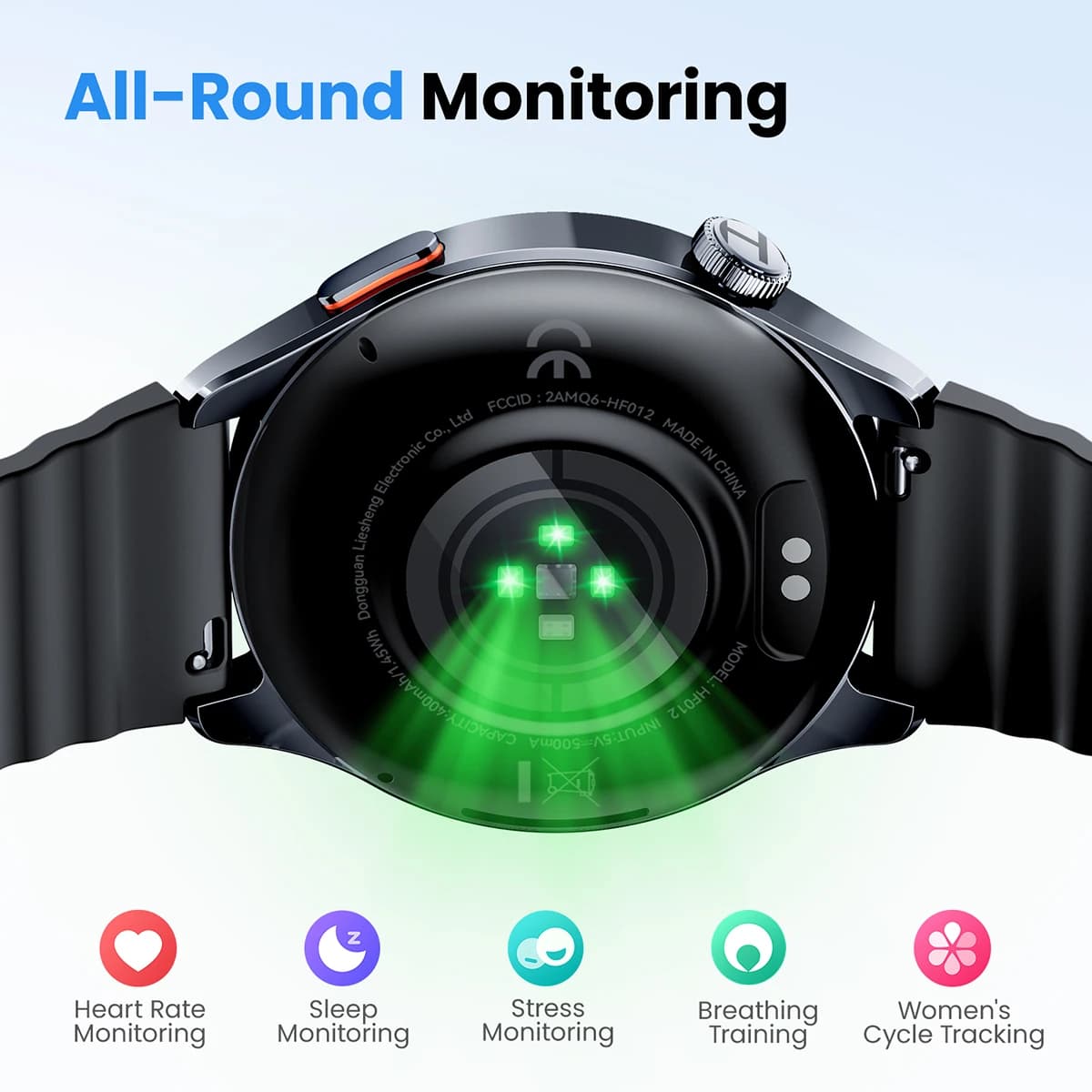 Smartwatch HAYLOU Watch 4S z GPS i AMOLED - 5