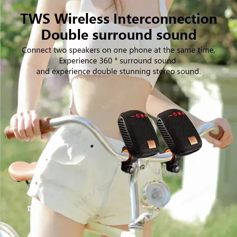 Głośnik Bluetooth na kierownicę, wodoodporny - 4