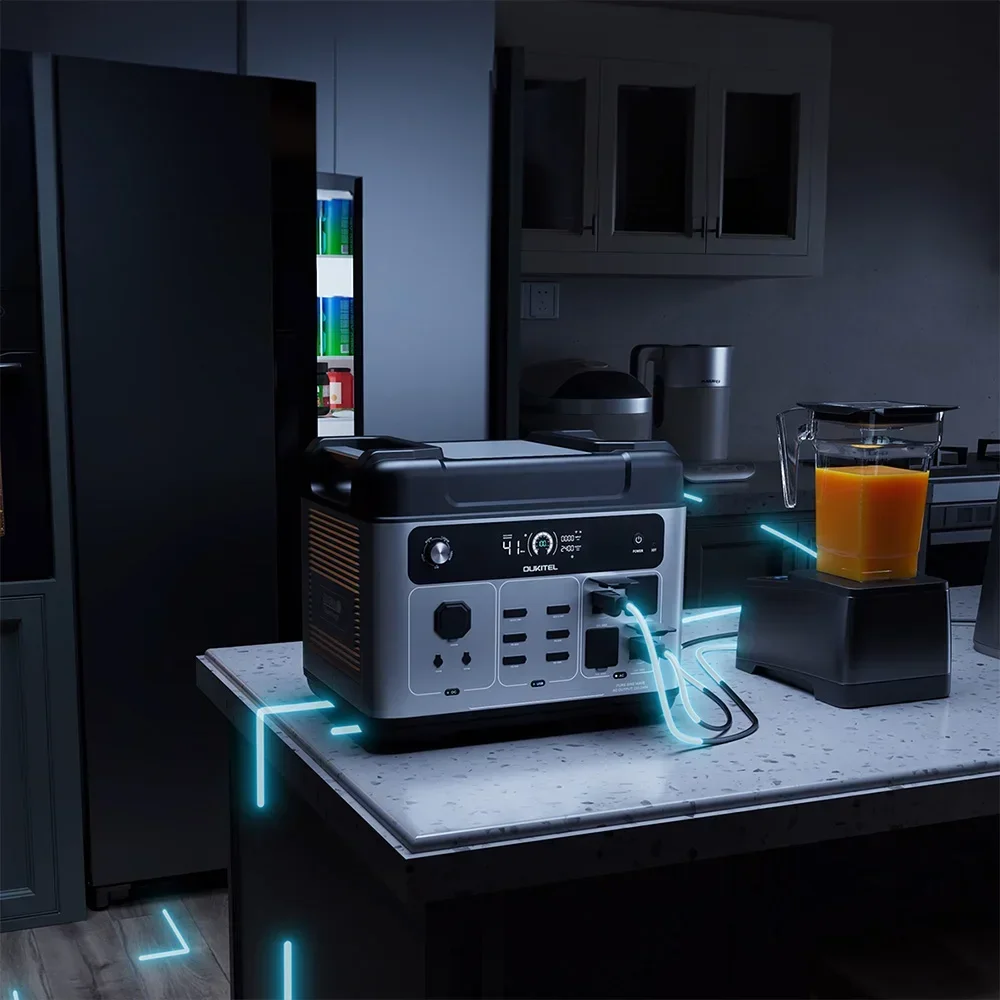 Oukitel P2001E Plus - Stacja zasilania 2400W - 7