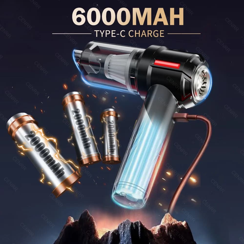 Odkurzacz samochodowy bezprzewodowy CENRR - 3