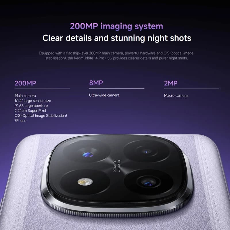 Xiaomi Redmi Note 14 Pro Plus 5G - 6