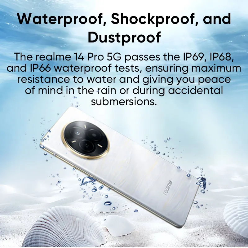 Realme 14 Pro 5G Smartphone Dimensity - 7