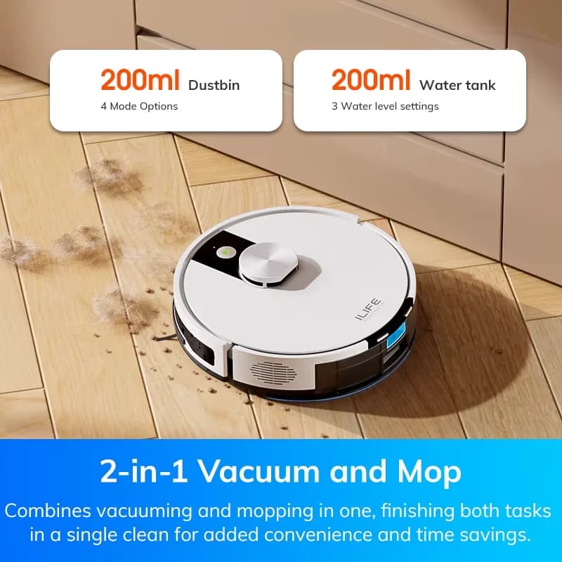ILIFE A12 Pro robot sprzątający mop LIDAR - 5