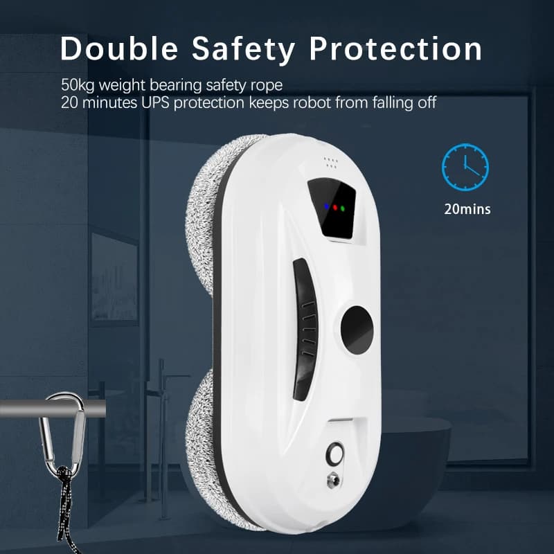 Robot odkurzający i myjący okna z pilotem - 5