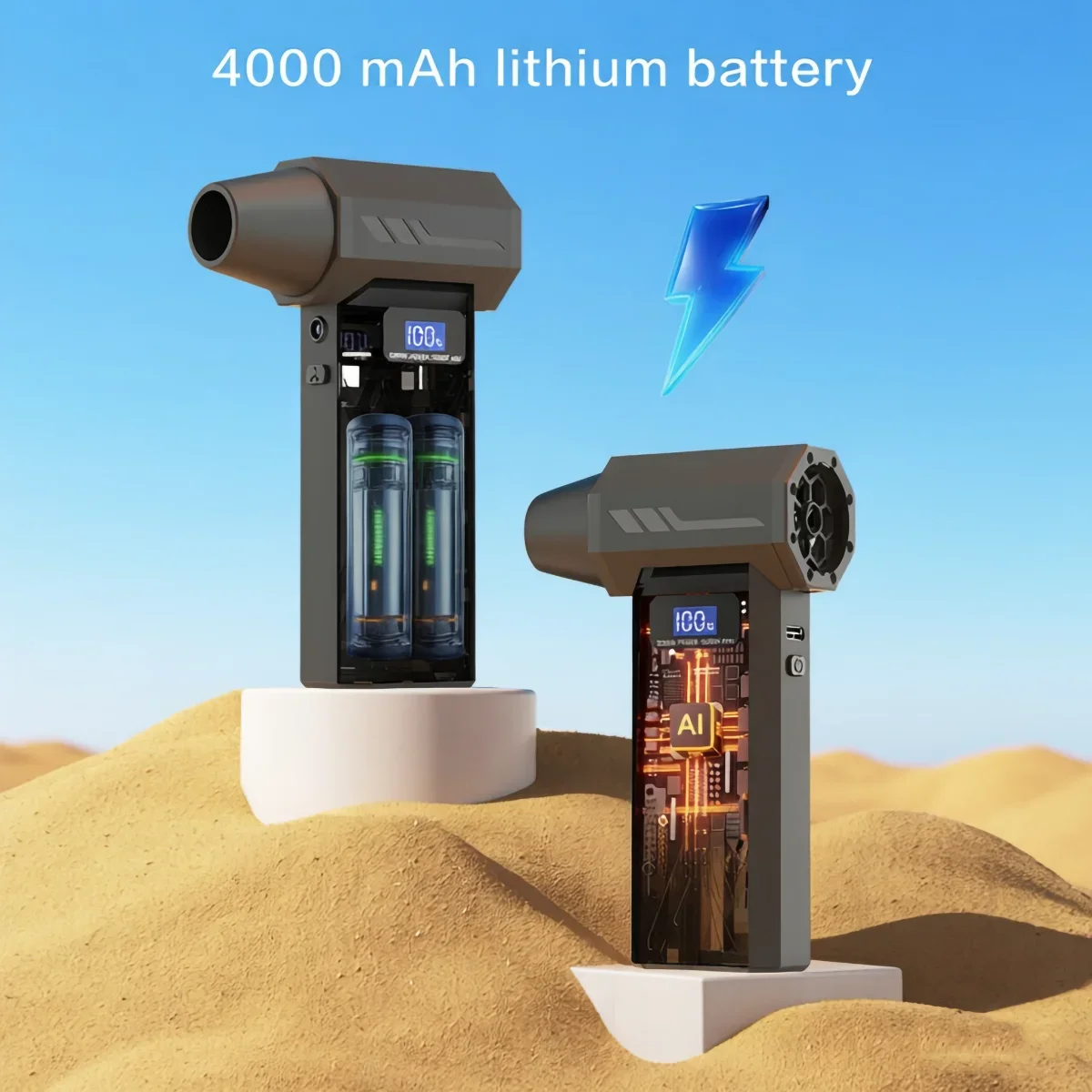 Bezprzewodowa dmuchawa powietrza 110000 obr./min - 6