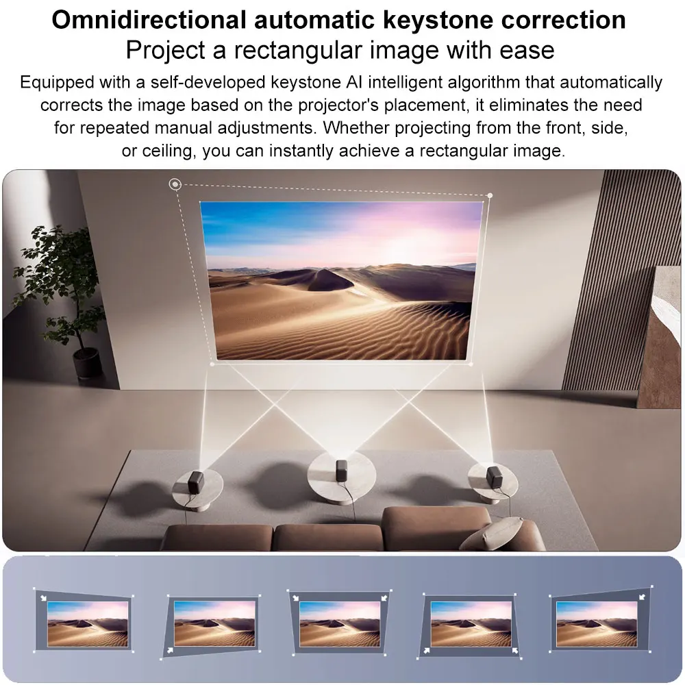 Projektor inteligentny Xiaomi L1 Google TV - 5