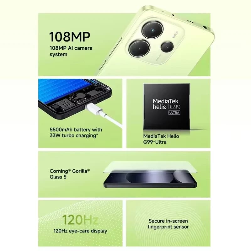 Xiaomi Redmi Note 14 6,67" 108MP 120Hz - 3