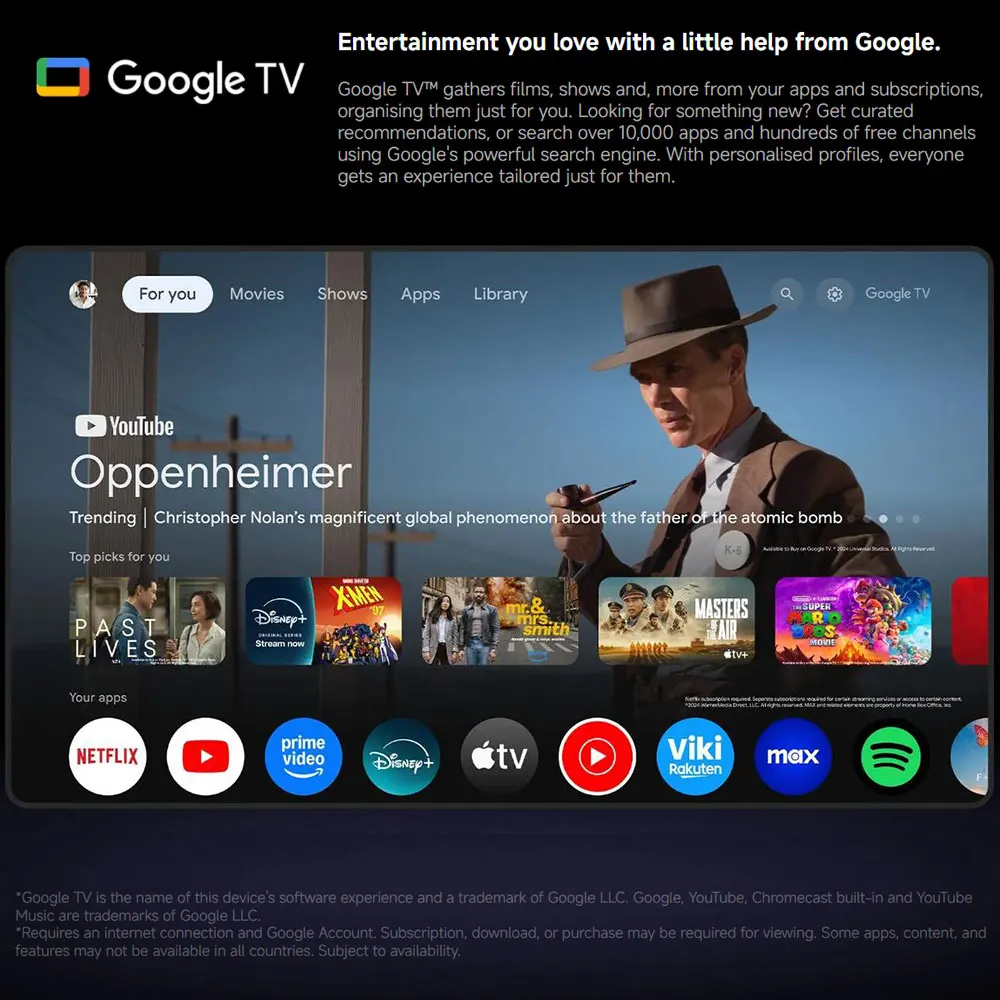 Xiaomi TV Stick 4K 2nd Gen, WiFi 6 - 7