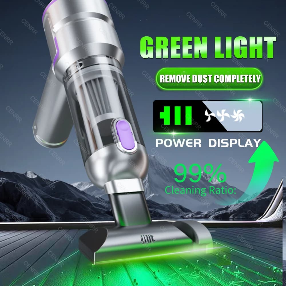 Mini odkurzacz bezprzewodowy do samochodu 998000PA - 6