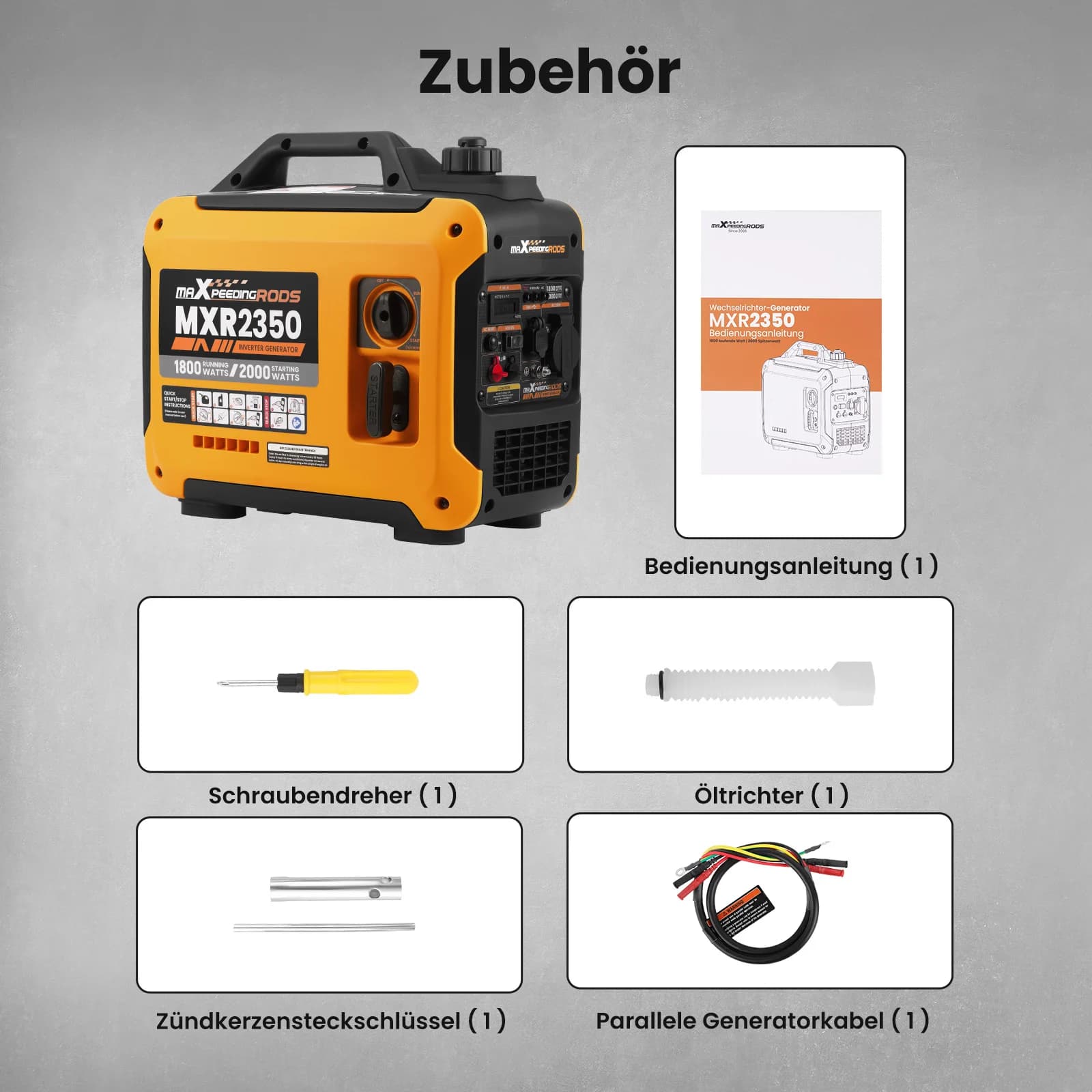 Generator benzynowy 2000W przenośny - 3