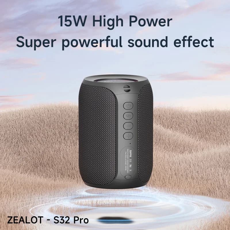 Zealot S32 Pro – głośnik Bluetooth IPX6 - 7