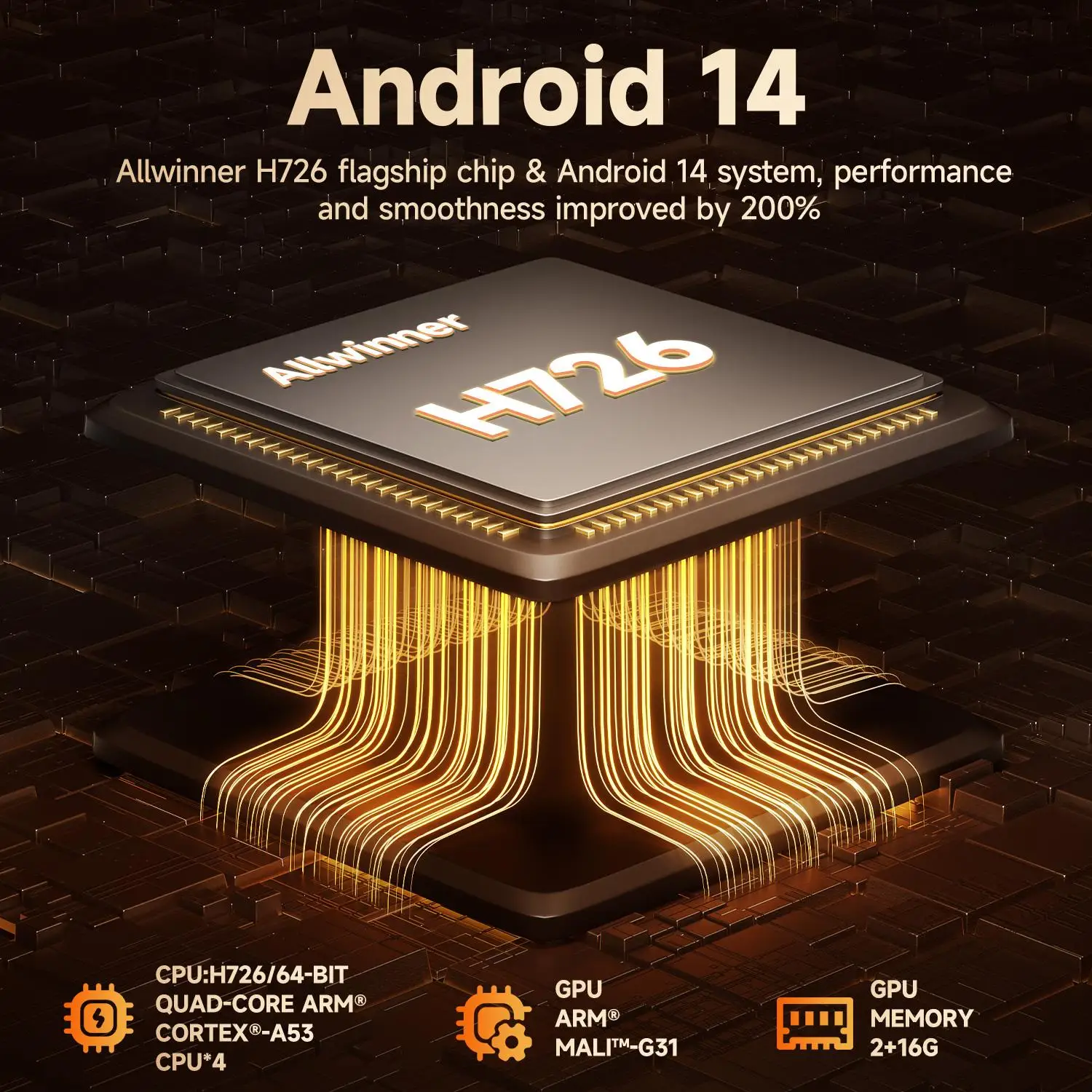 Projektor Magcubic 900 ANSI z autofokusem i Wi-Fi 6 - 7