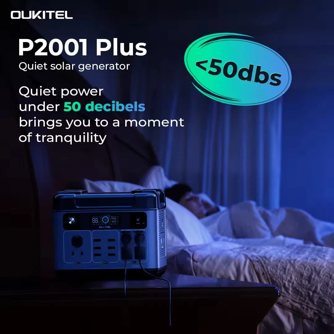 Stacja zasilania OUKITEL P2001E Plus 2400W - 6