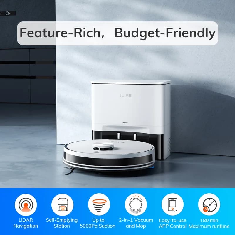 ILIFE A30 PRO robot odkurzający z mopem - 3