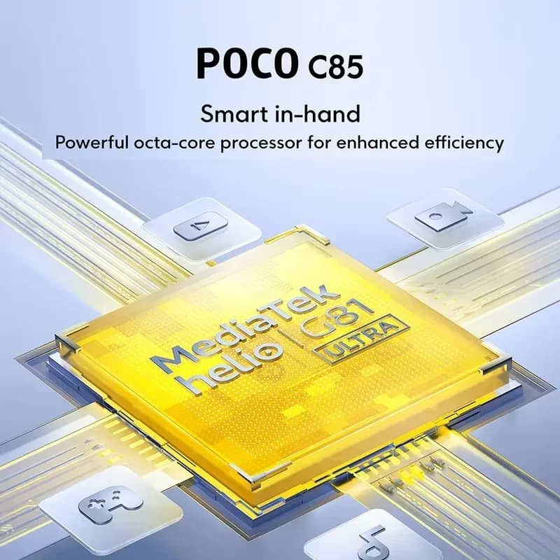 POCO C85 6,9" 128GB smartfon 50MP - 7