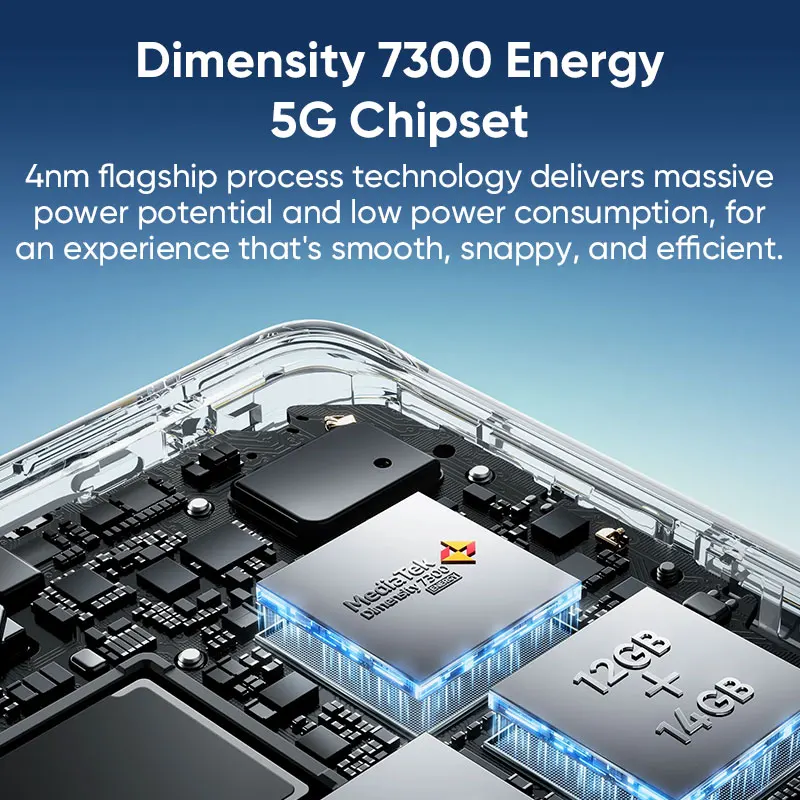 Realme 14 Pro 5G Smartphone Dimensity - 4