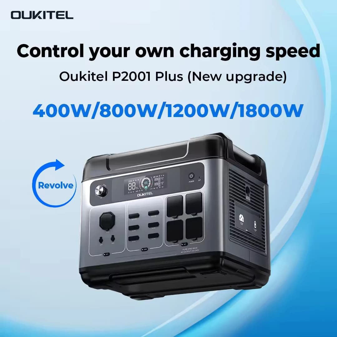 Stacja zasilania OUKITEL P2001E Plus 2400W - 3