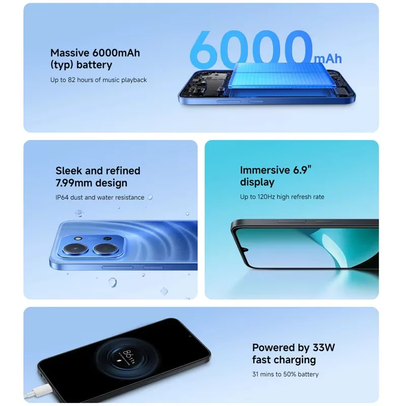 Xiaomi Redmi 15C 6000 mAh 120 Hz - 3