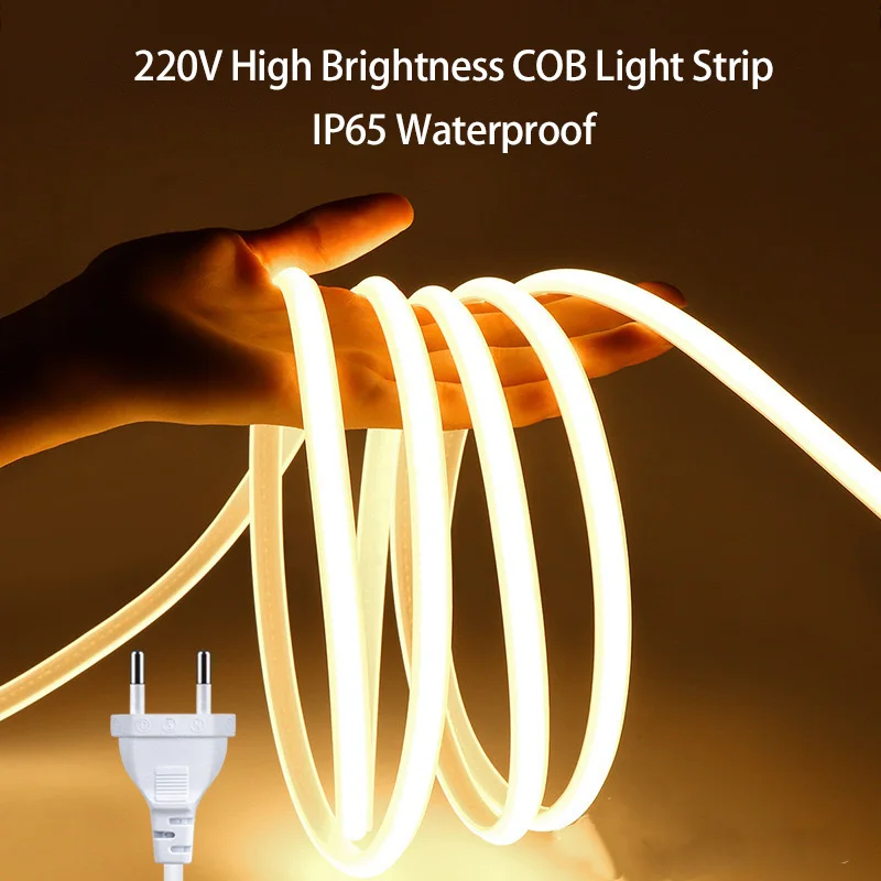Neonowa taśma LED 220V wodoodporna - 3