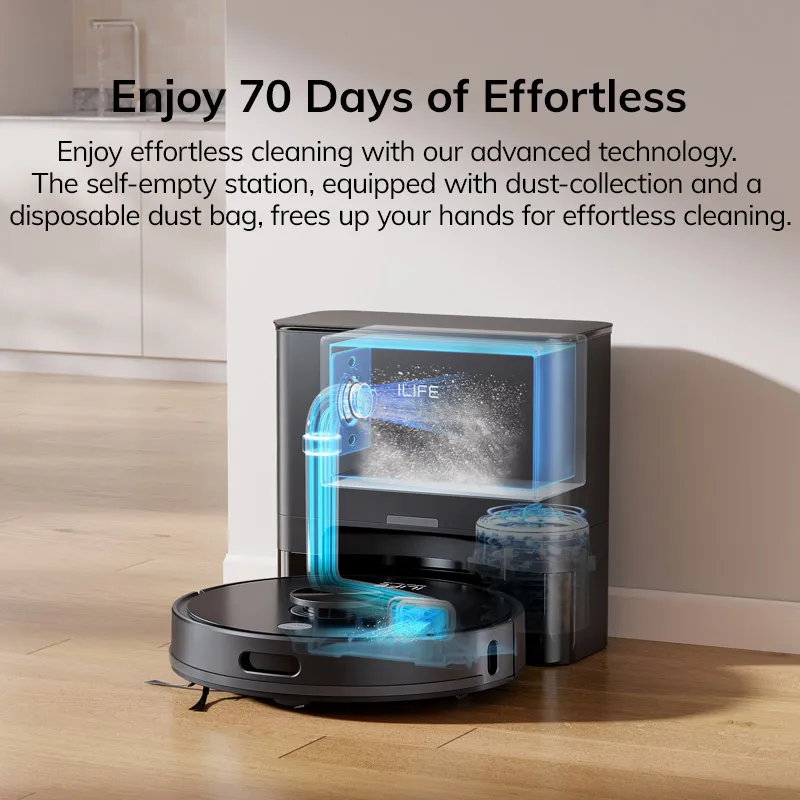 ILIFE T20s Ultra robot sprzątający z stacją - 4
