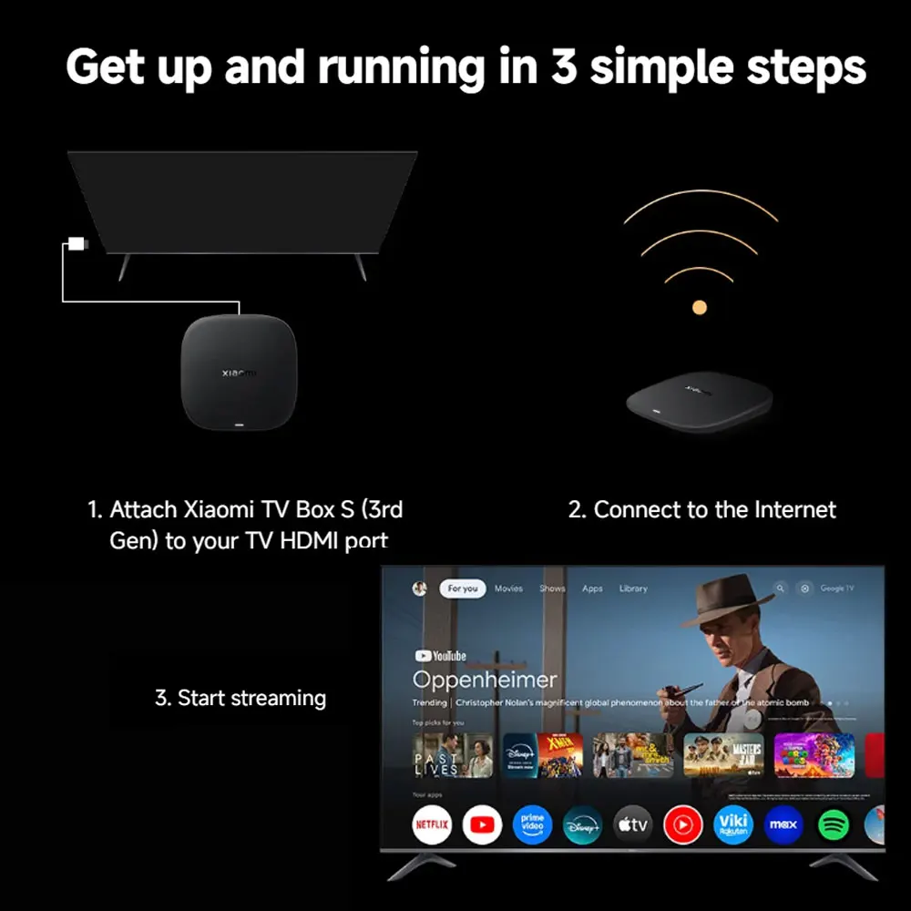 Xiaomi TV Box S 3. generacji 4K - 6