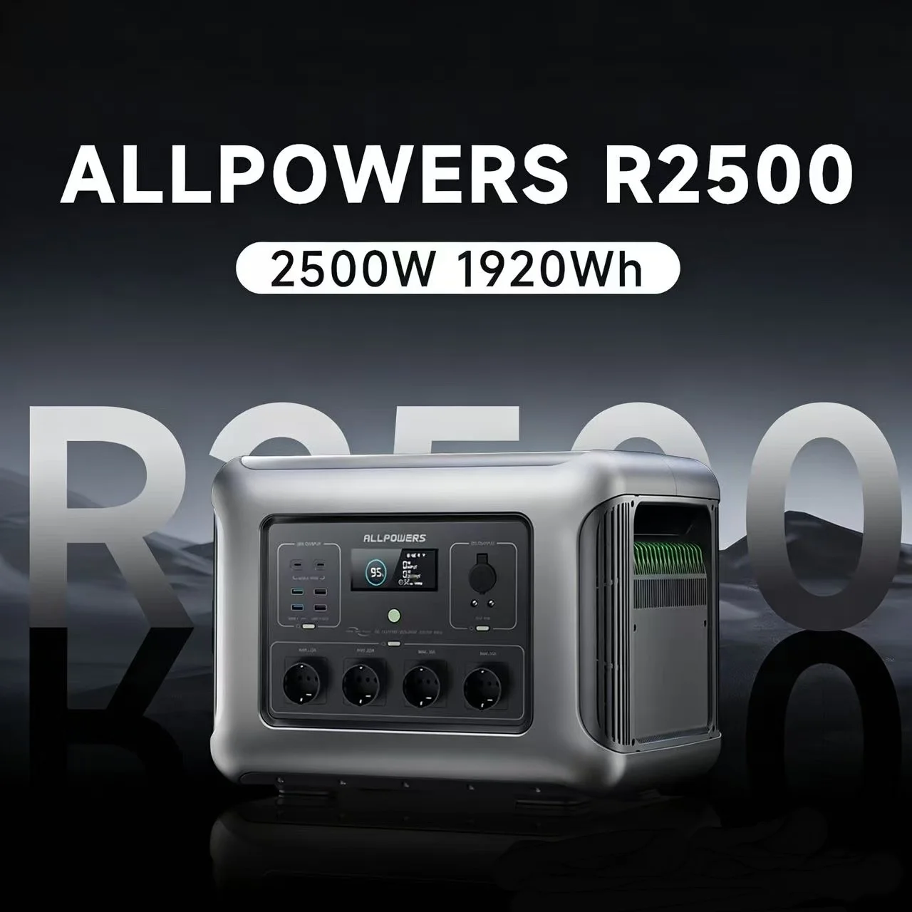 Stacja zasilania ALLPOWERS R2500 1920Wh LiFePO4 - 3
