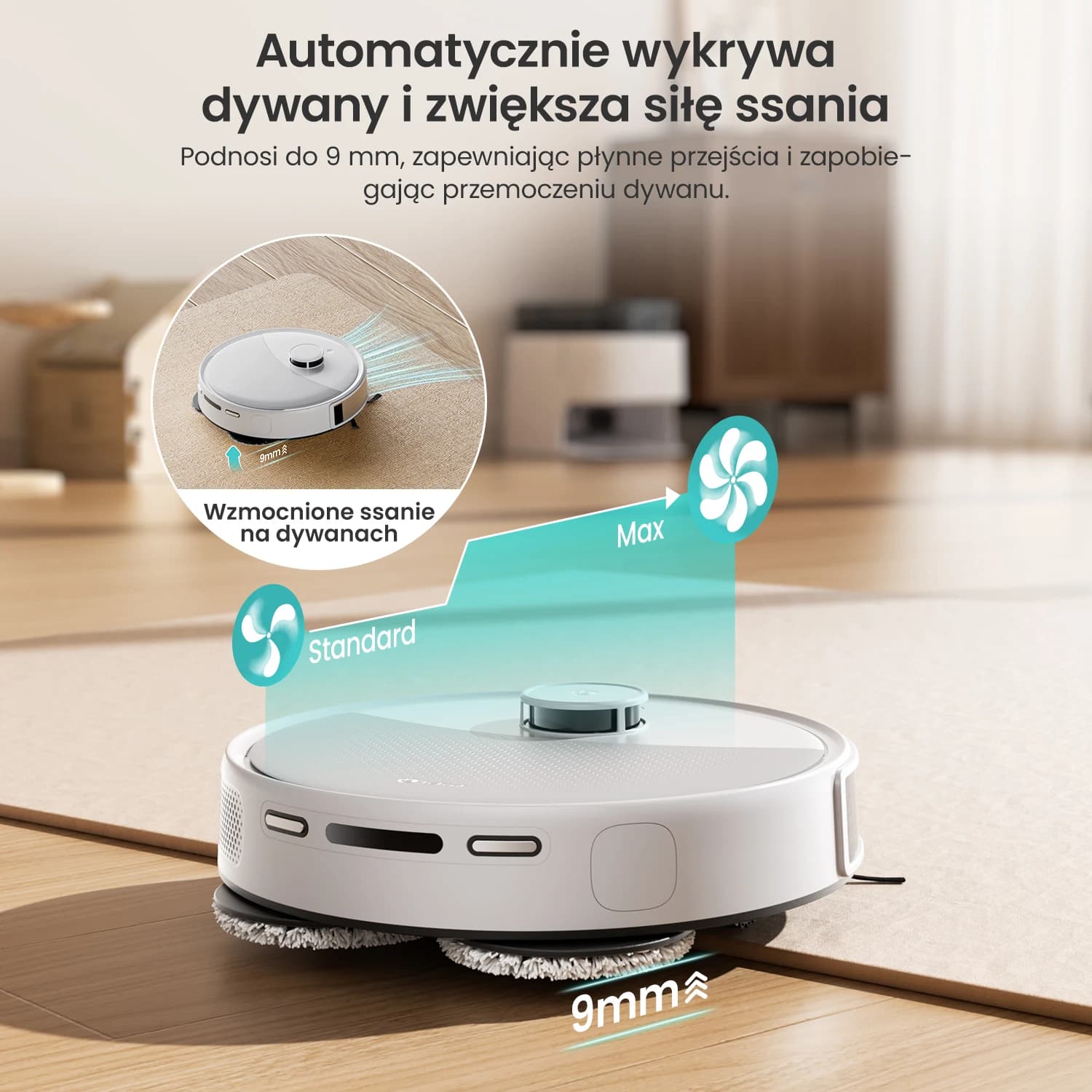 Odkurzacz automatyczny Lefant M3L z mapowaniem - 6