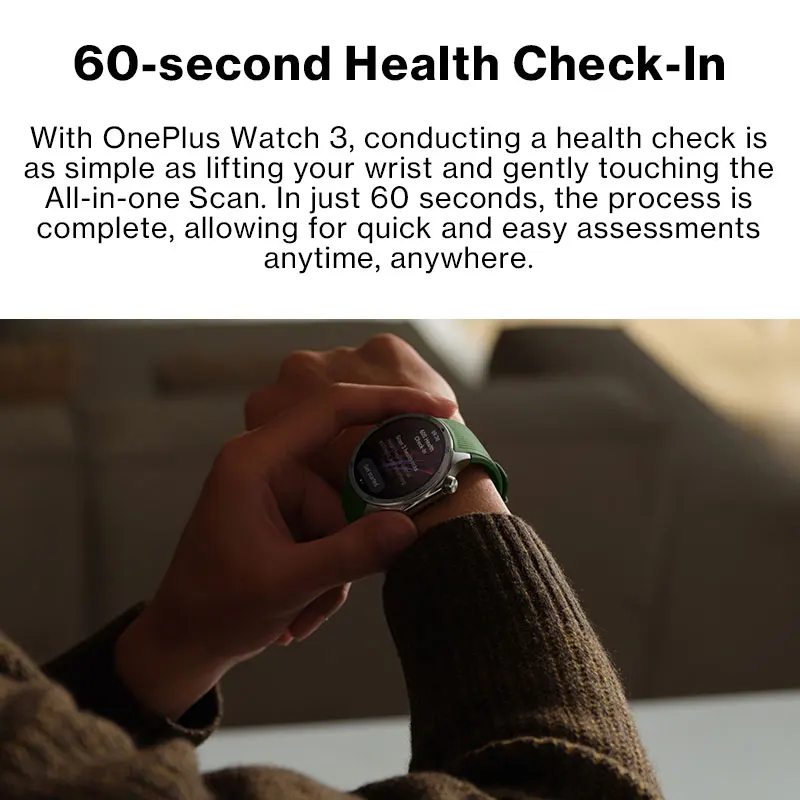 OnePlus Watch 3 Smartwatch AMOLED GPS - 3