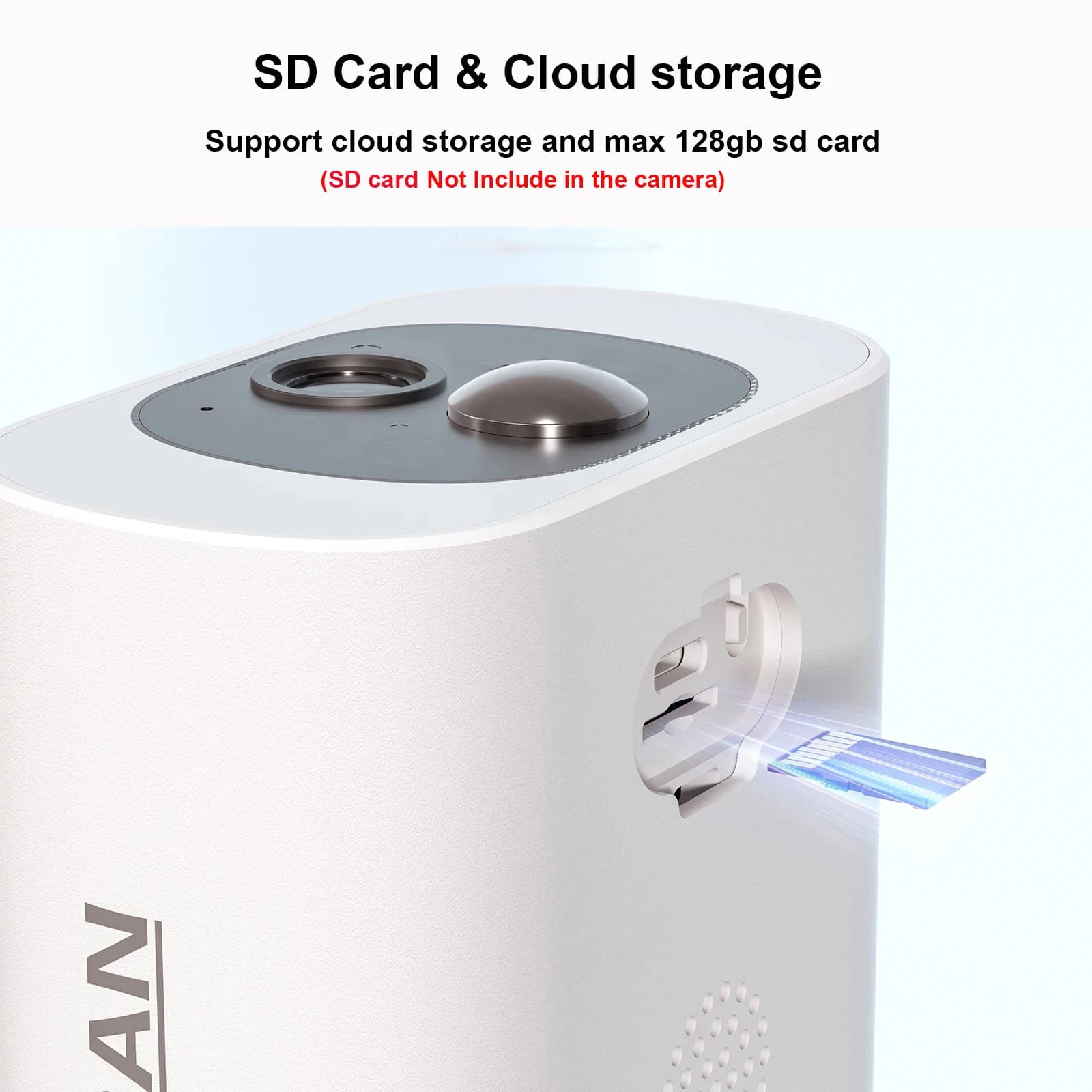 Kamera bezpieczeństwa WiFi zasilana słońcem 2K - 3