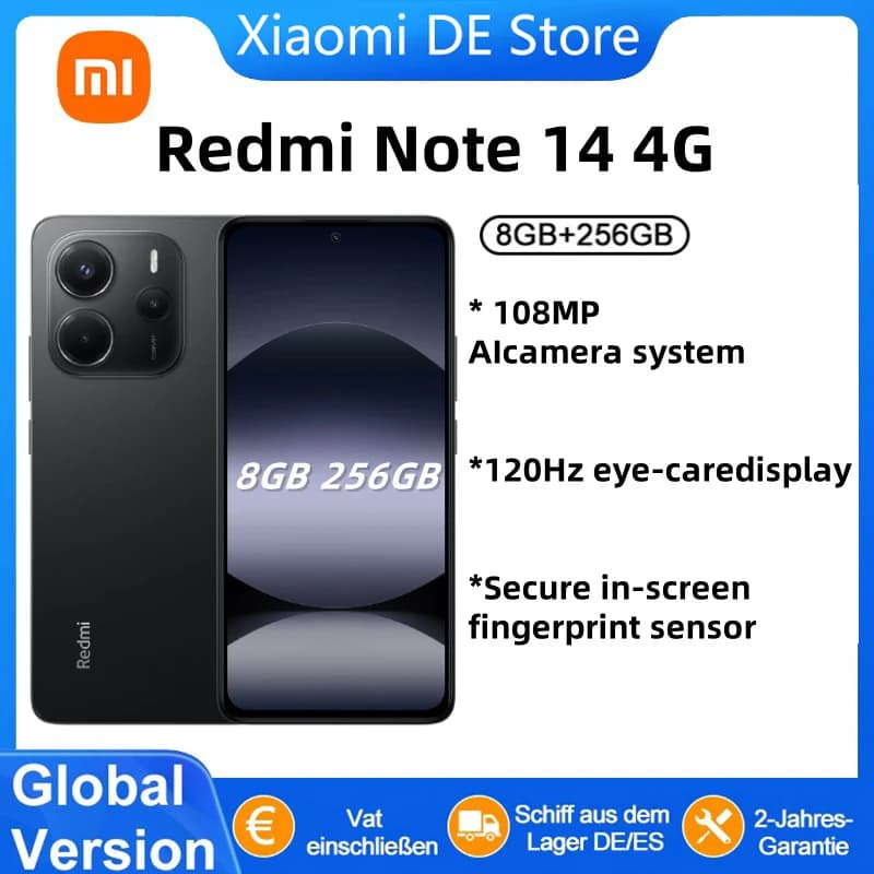 Redmi Note 14 4G 6,67" AMOLED AI