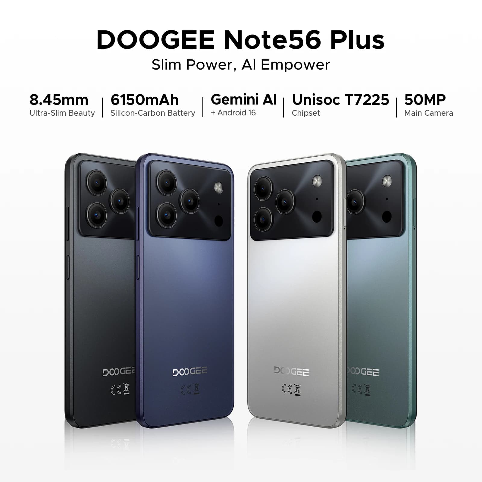 DOOGEE Note56 Plus - smartfon Android 16 - 3