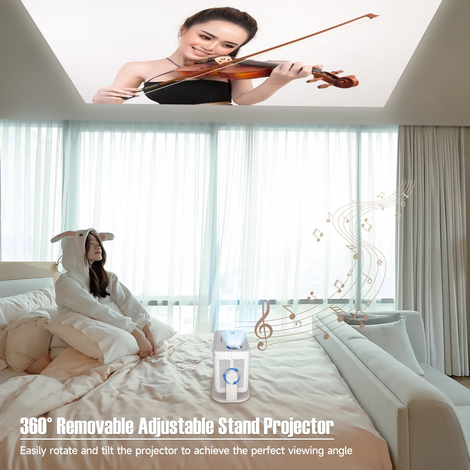 Projektor Magcubic 650ANSI 8K Android 14 - 5