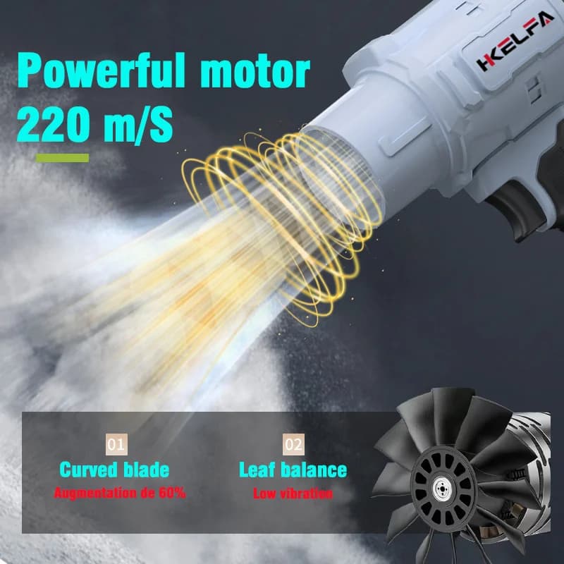 Elektryczna dmuchawa turbo 2000W - 4