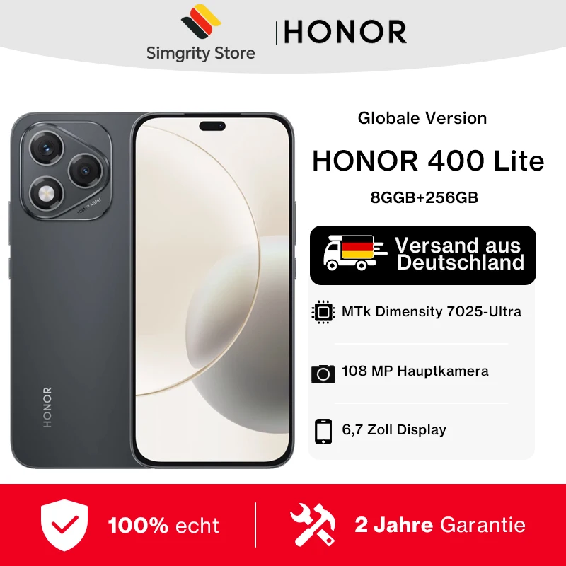 HONOR 400 Lite 5G smartfon 6,7" AMOLED