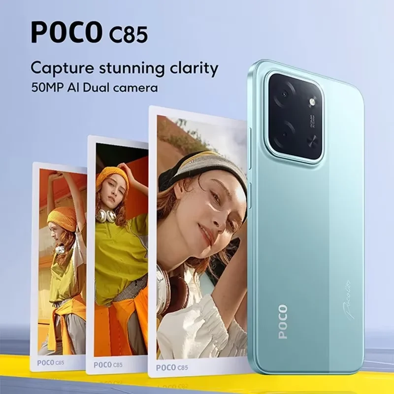 POCO C85 6,9" 128GB smartfon 50MP - 5