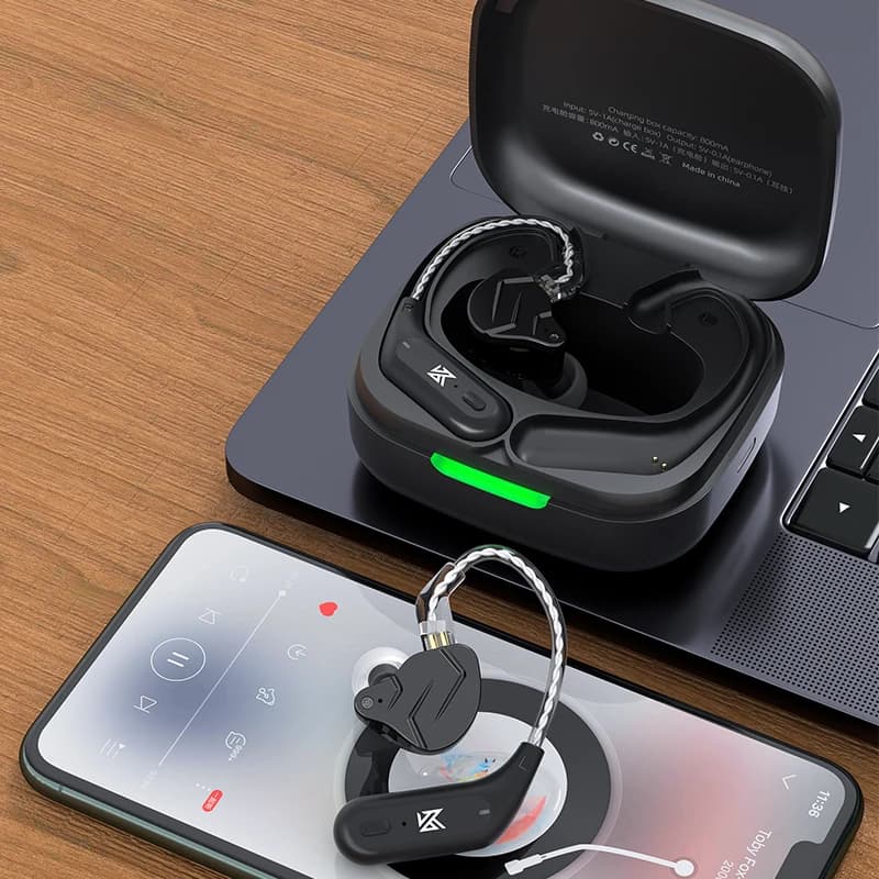 Bezprzewodowy zestaw słuchawkowy KZ AZ09 HD - 4