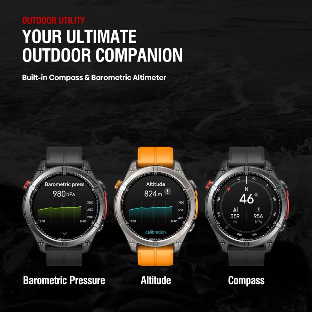 Zeblaze Stratos 4 smartwatch GPS AMOLED - 4