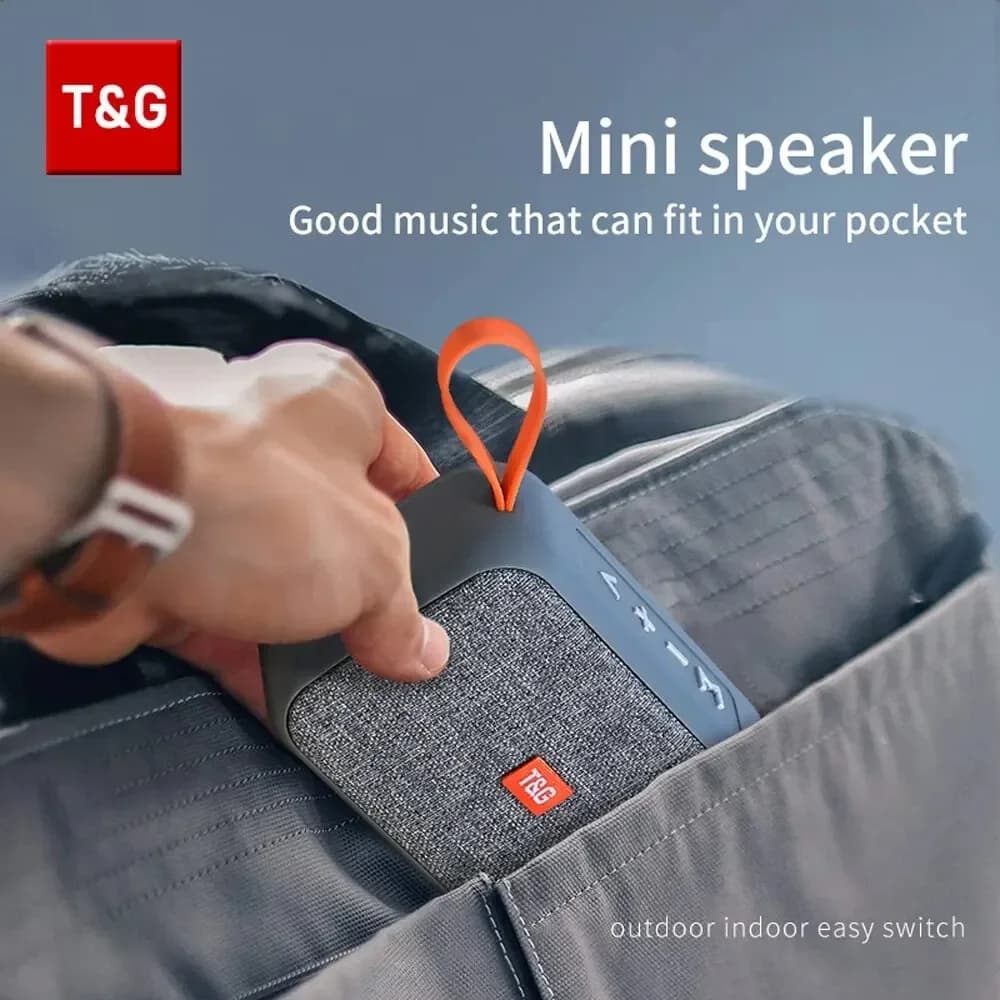 Głośnik Bluetooth TG506 wodoodporny mini - 6